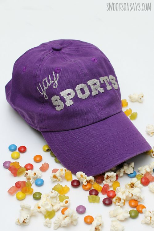DIY Hand Embroidered Hat