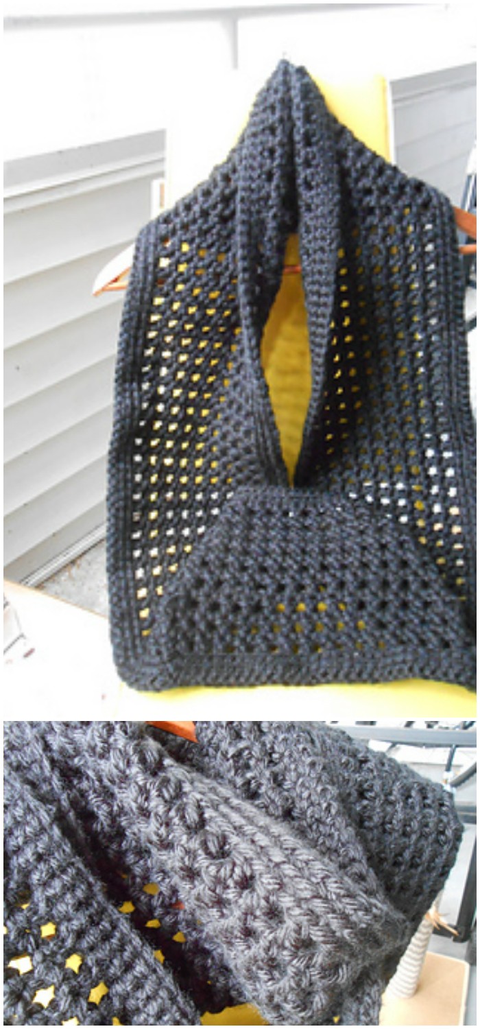Chunky Winter Infinity Scarf
