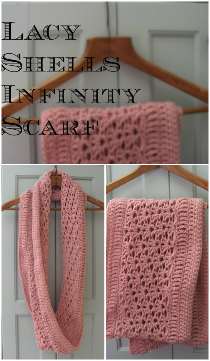 Lacy Shells Scarf