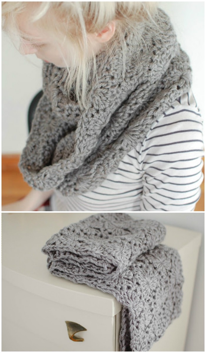 chunky circle scarf