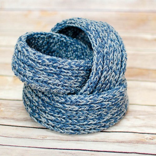 Crochet Chunky Nesting Baskets