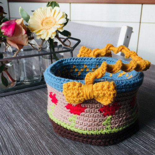 Crochet Easter Egg Basket