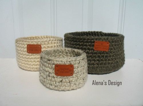 Crochet Easy Baskets