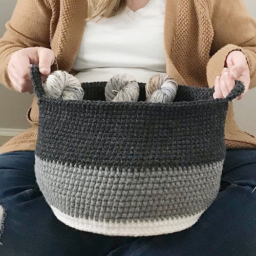 Crochet Simple Basket