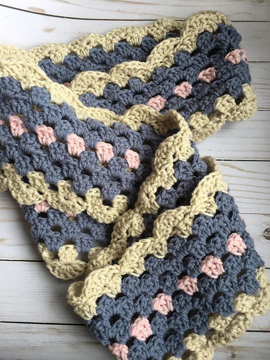 Annabelle Crochet Infinity Scarf