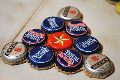 DIY Bottlecap Coasters Craft