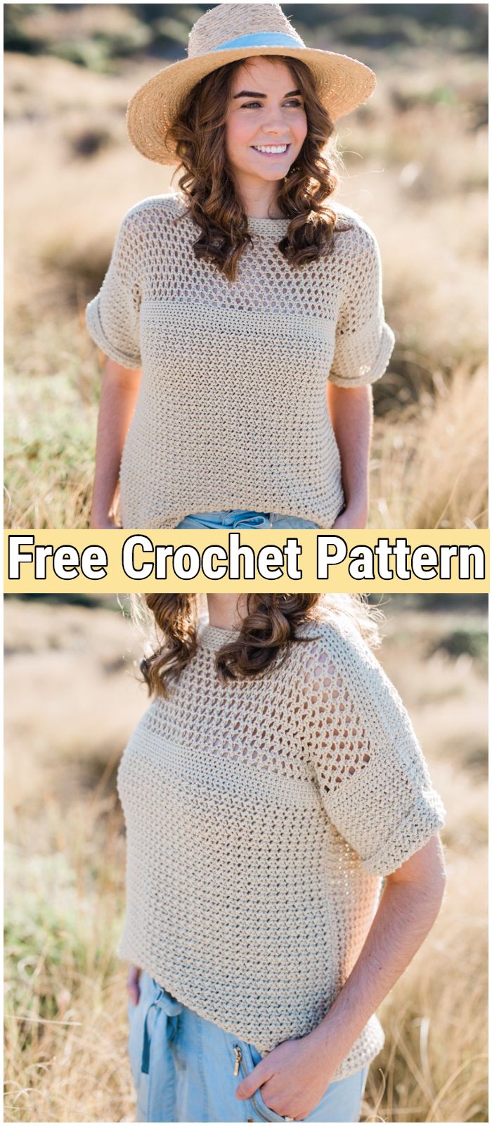 Positano Tee Crochet Pattern