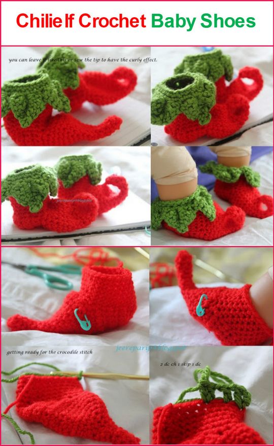 Chillelf Crochet Baby Shoes