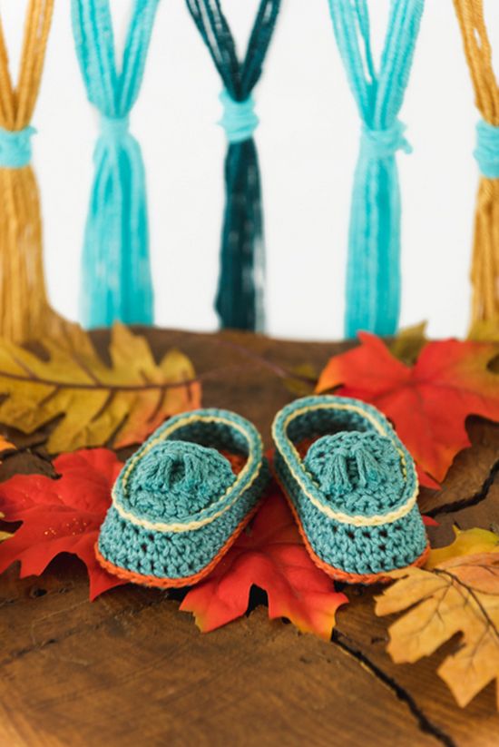 Free Blueberry Pumpkin Moccasins