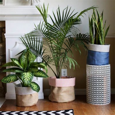 How To Make DIY Fabric Planters Plan