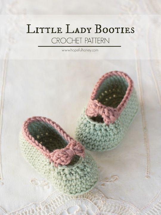 Little Lady Baby Booties