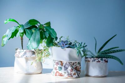 Make DIY Fabric Planters Idea