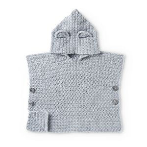 Free Crochet Teddy Bear Poncho Pattern