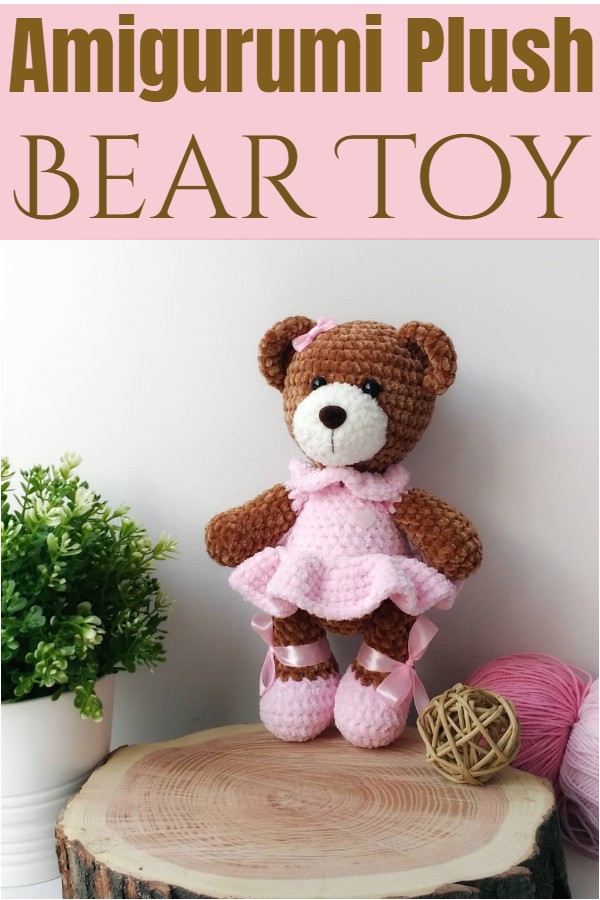Amigurumi Plush Bear Toy