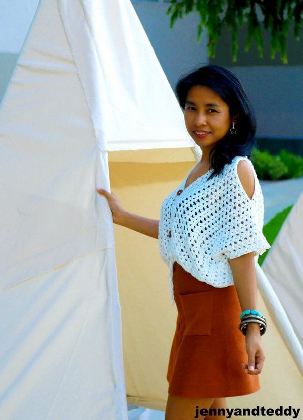 Boho Chic Crochet Crop Top Free Pattern