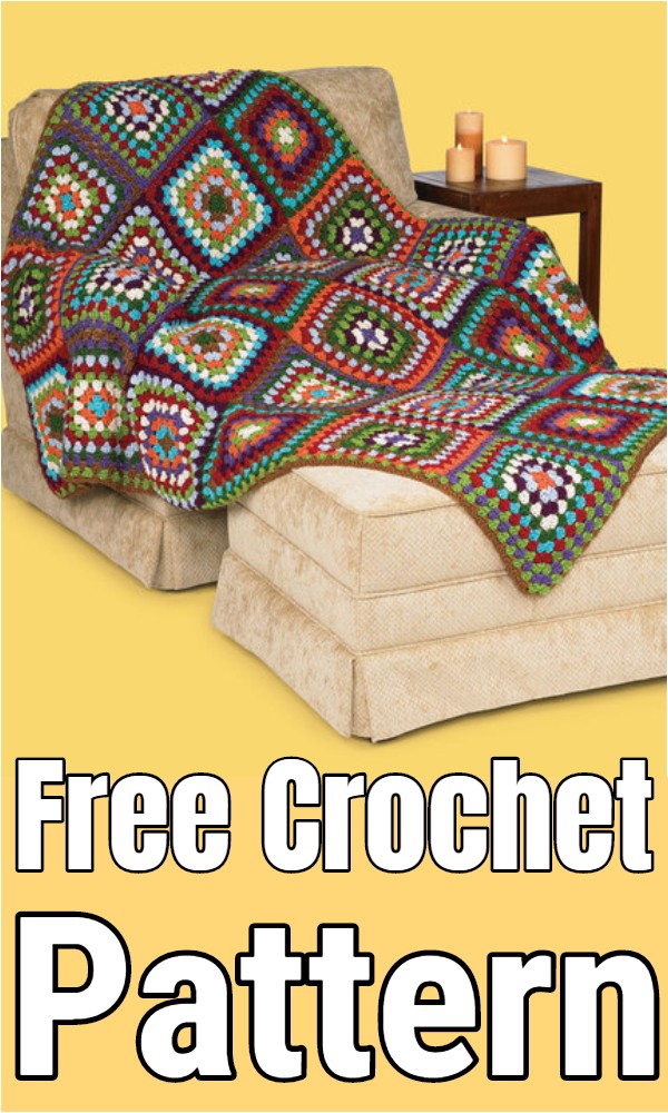 30 Free Crochet Afghan Patterns In 2021- DIYnCrafty