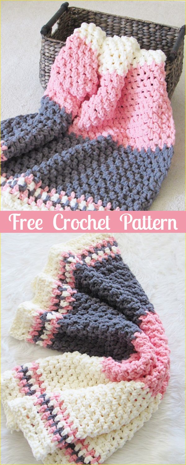 Free Crochet Baby Blanket Pattern