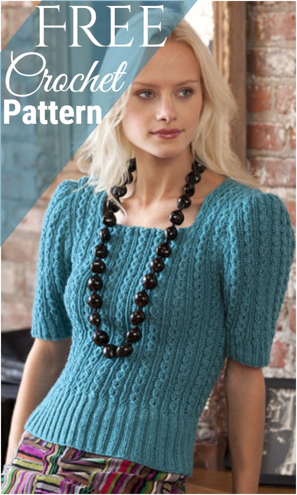 Free Crochet Sweater Girl