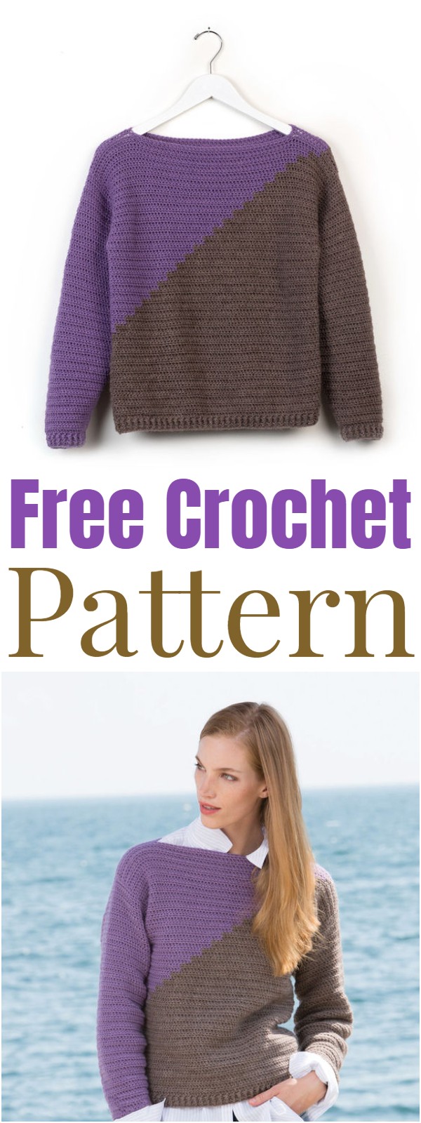 Free Easy Crochet Sweater Pattern