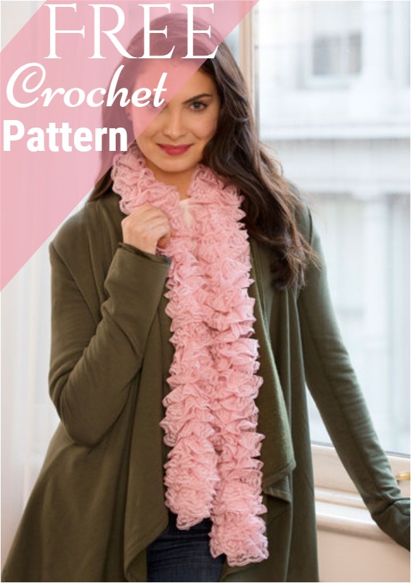 Full of Lace Crochet Scarf