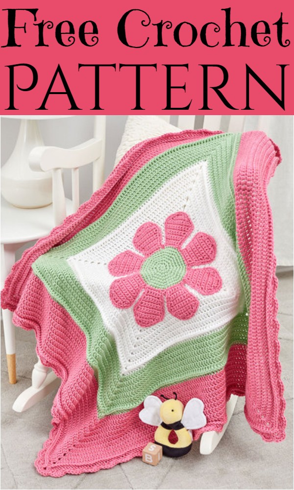 In Full Bloom Baby Blanket