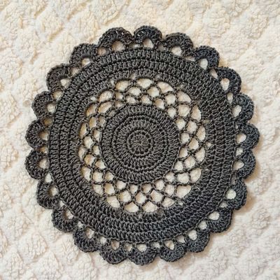 Lacy Crochet Doily Tablemat Pattern