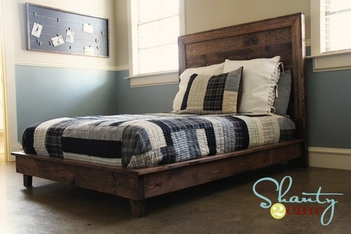 Pb Teen Inspired Platform Bed