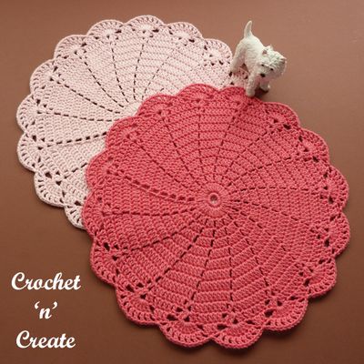 Swirly Doily Crochet Pattern