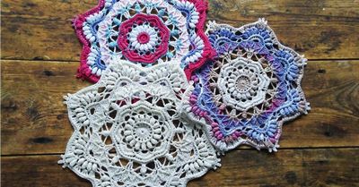 Viola Crochet Doily Pattern