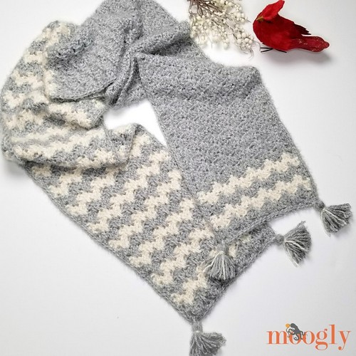 Crochet Hygge Cloud Super Scarf