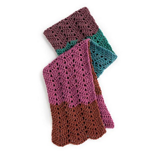 Crochet Waves Scarf