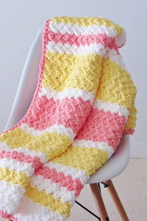 Crochet Marshmallow Blanket