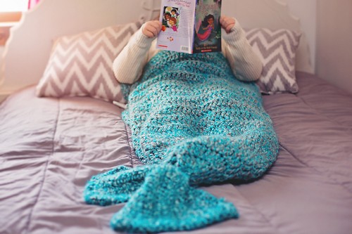 Crochet Mermaid Blanket