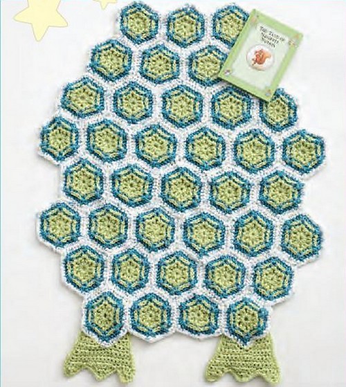 Crochet Turtle Blanket