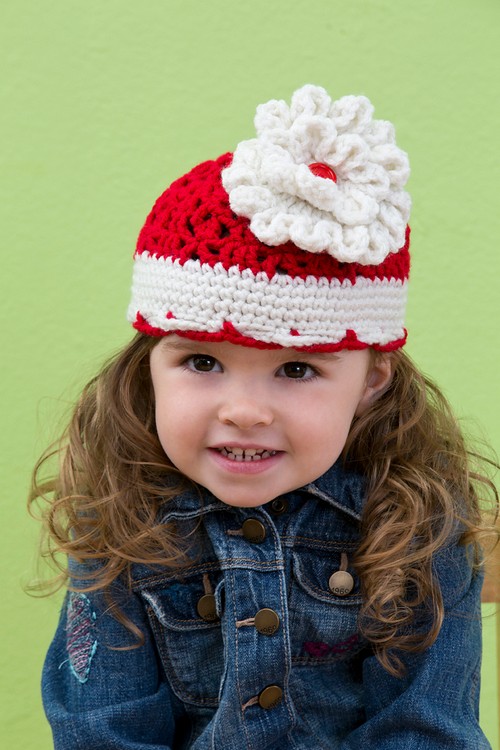 Crochet Big Bloom Hat