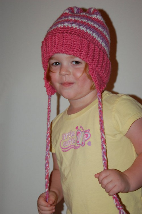 Crochet Cool Stripes Hat