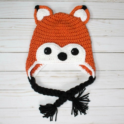 Crochet Fox Hat