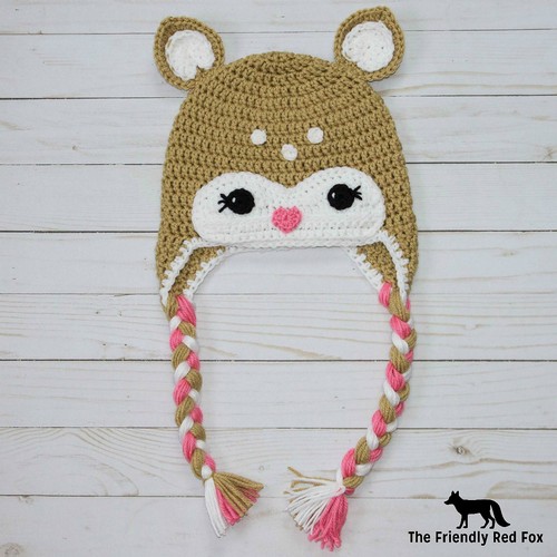 Crochet Little Deer Hat