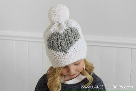 Henley Crochet Cable Heart Pattern