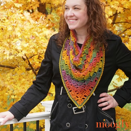 Crochet Harvest Bandana Cowl