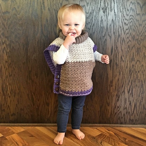 Crochet Amelia Poncho Sweater