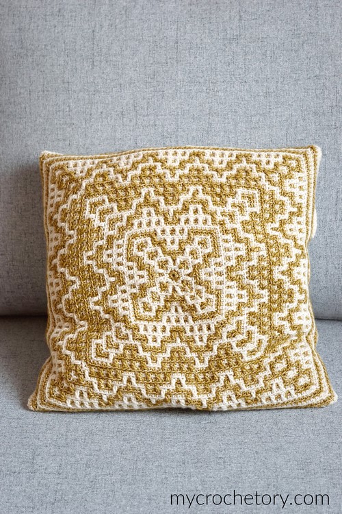 Crochet Dioon Pillow