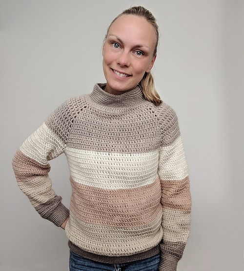 Crochet Karamell Sweater