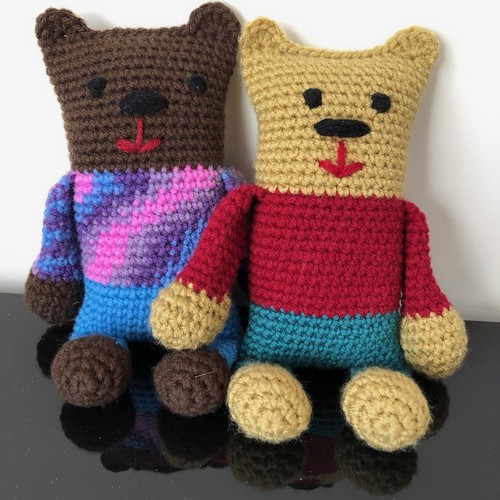 Crochet Little Pillow Bear