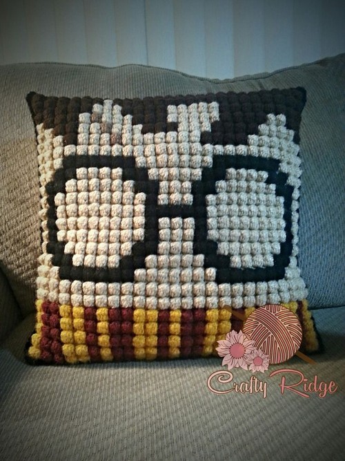 Crochet Potter Pillow