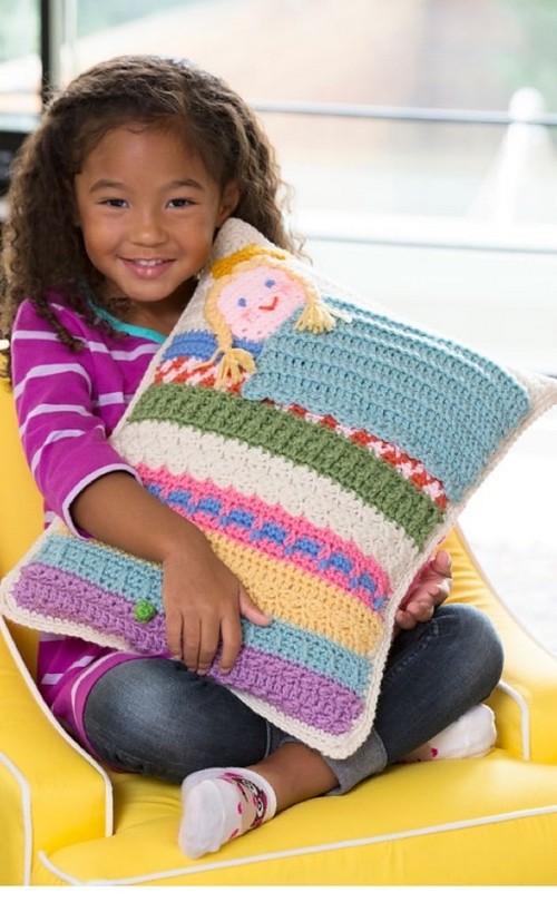 Crochet Princess And The Pea Pillow