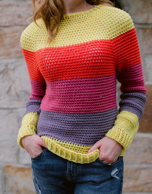 Crochet Slice Of Nice Sweater
