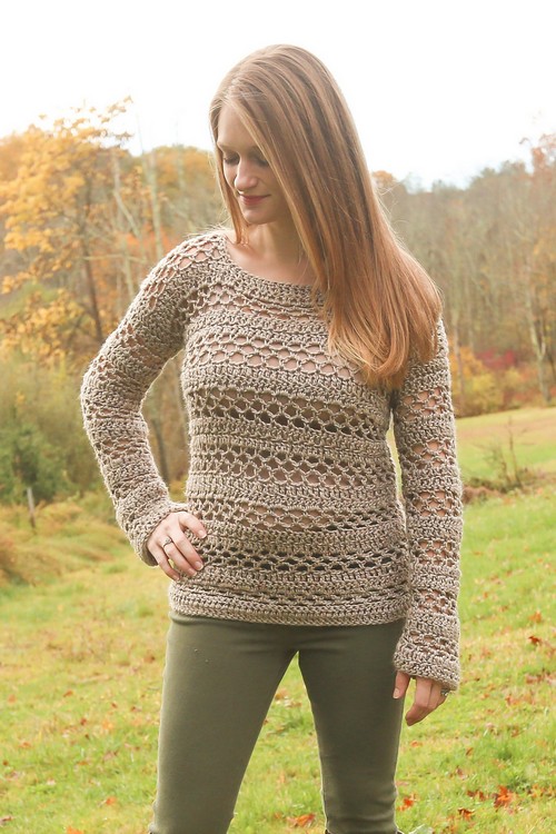 Crochet The Madeline Sweater
