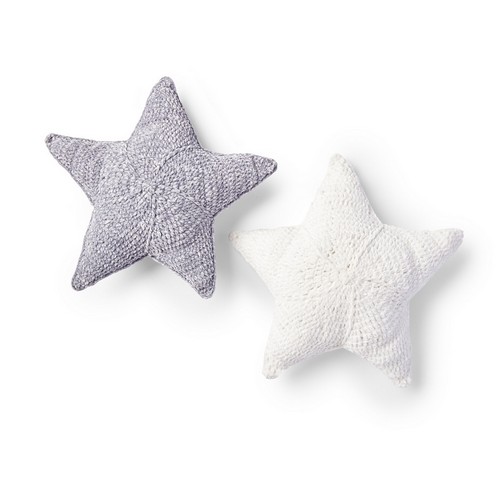 Crochet Twinkle Star Pillow