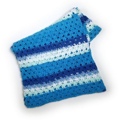 Calming Breezy Crochet Throw Pattern